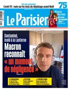 Le Parisien du Samedi 19 Décembre 2020