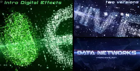 Data Networks Intro - Project for After Effects (VideoHive)