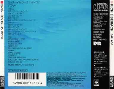 Richie Beirach - Ballads I (1986) {CBS/Sony Japan 32DP-300}