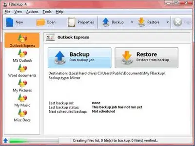 Portable FBackup 4.4.194