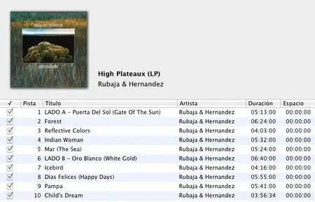 Rubaja & Hernández - High Plateaux (LP / FLAC) Windham Hill Series