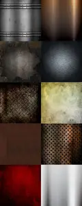 10 Rusty Metalic Backgrounds