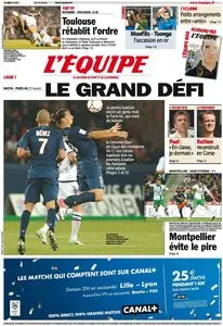 L'Equipe Edition du Samedi 22 Septembre 2012