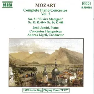 Mozart - Complete Piano Concertos (Jeno Jando, Concentus Hungaricus): 11 CD Box Set (2001)