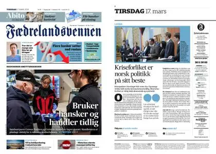 Fædrelandsvennen – 17. mars 2020