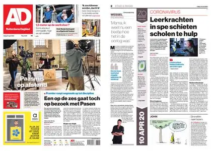 Algemeen Dagblad - Rotterdam Stad – 10 april 2020