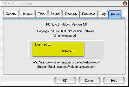 GoldSolution PC Auto Shutdown 4.0