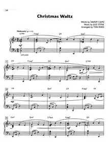 Christmas Sheet Music - Christmas Waltz
