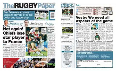 The Rugby Paper – December 04, 2022