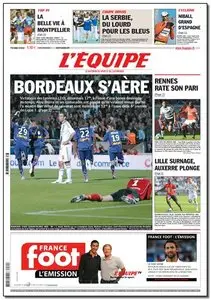 L'Equipe - Lundi 20 Septembre 2010