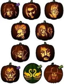 240 Halloween Craving and Stencil Patterns 