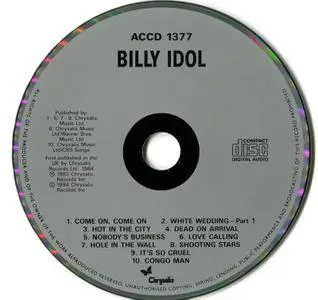 Billy Idol - Billy Idol (1982)
