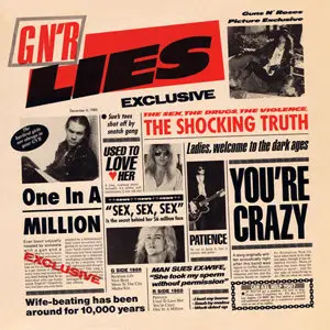 Guns N' Roses - G N' R Lies - (1988) - {First US Pressing} - Vinyl - 24-Bit/96kHz + 16-Bit/44kHz
