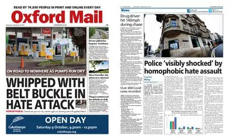 Oxford Mail – September 29, 2021