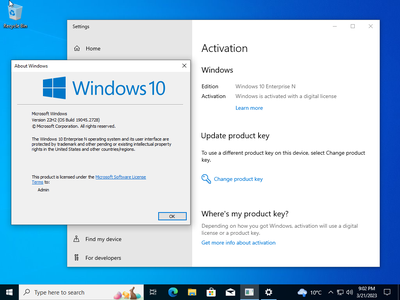 Windows 10 22H2 build 19045.2728 AIO 16in1 Preactivated (x64) Multilingual March 2023