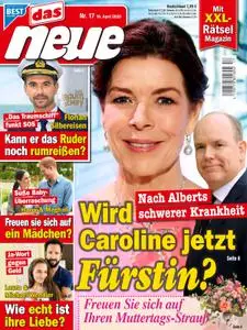 Das Neue – 18. April 2020