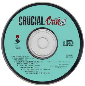 Mötley Crüe ‎- Crucial Crue (1989)