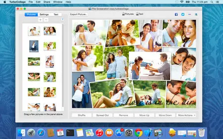 TurboCollage Collage Creator v5.2.1 Mac OS X