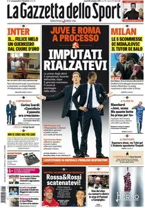 La Gazzetta dello Sport comprese tutte le edizioni locali (Sicilia, Puglia, Roma, Milano) - 25.09.2015