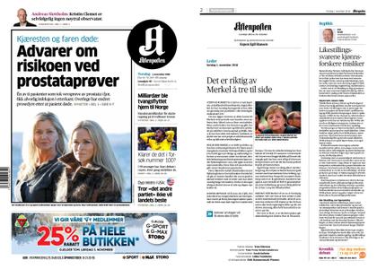 Aftenposten – 01. november 2018