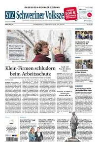 Schweriner Volkszeitung Gadebusch-Rehnaer Zeitung - 01. November 2018
