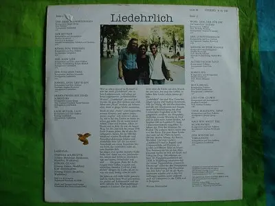 Liedehrlich (Vinyl rip in 24Bit/96kHz) Amiga (DDR/1982)