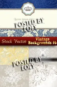 Vintage backgrounds #6 - Stock Vector