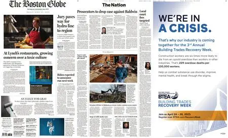 The Boston Globe – April 21, 2023