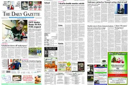 The Daily Gazette – December 15, 2018