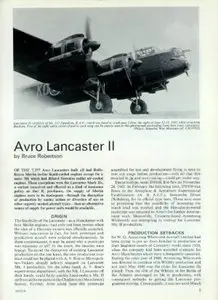 Avro Lancaster II (Profile Publications Number 235)