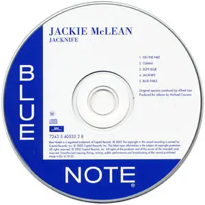 Jackie McLean - Jacknife (1966) [Remastered 2002]