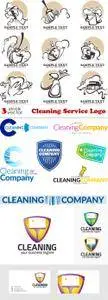 Vectors - Cleaning Service Logo