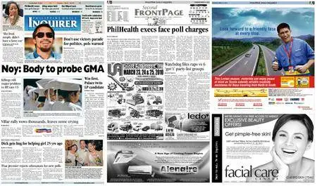 Philippine Daily Inquirer – March 16, 2010