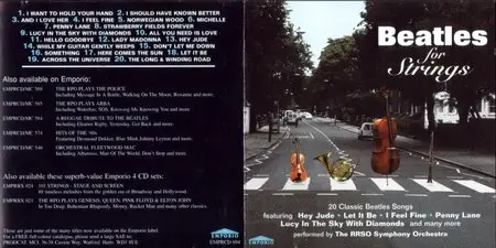 The RRSO Symphony Orchestra - Beatles For Strings (1996)