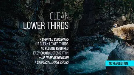 Lower Thirds - Project for After Effects (VideoHive)