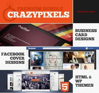 Massive Bundle from CrazyPixels - Graphic Design Resources