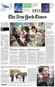 International New York Times - 6-7 April 2019