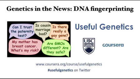 Coursera - Useful Genetics Part I (University of British Columbia)