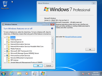 Windows 7 SP1 AIO 10in1 (x64) October 2022 Multilingual Preactivated