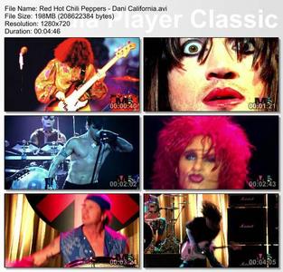 MHD: Red Hot Chili Peppers - Dani California (HD 720P)