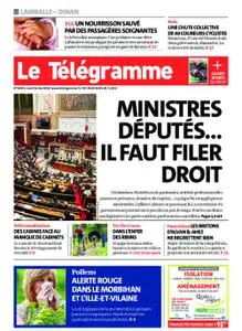 Le Télégramme Dinan - Dinard - Saint-Malo – 16 mai 2022