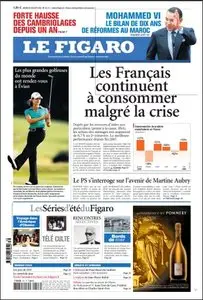 Le Figaro, du Jeudi 23 Juillet 2009.