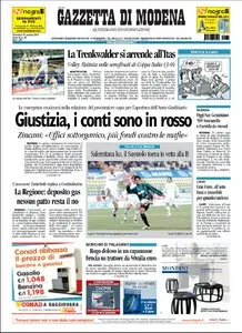 LA GAZZETTA DI MODENA 31 GENNAIO 2010