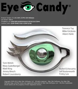 Alien Skin Eye Candy 7.1.0.1184 Revision 23793 (x86/x64)
