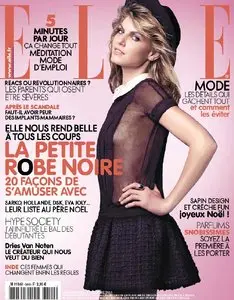 Elle N° 3440 et Supplément Elle Paris du 2 au 9 Décembre 2011