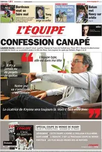 L'Equipe du Vebdredi 28 Octobre 2011