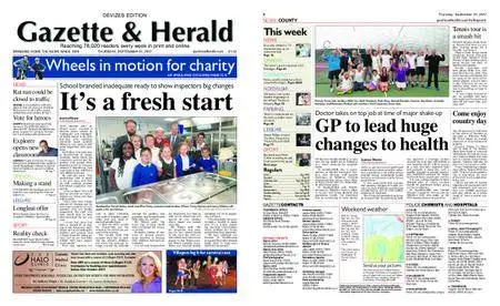 Gazette & Herald – September 21, 2017