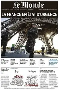 Le Monde du Mardi 17 Novembre 2015