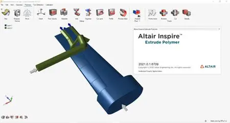 Altair Inspire Extrude 2021.0.1 Build 6709