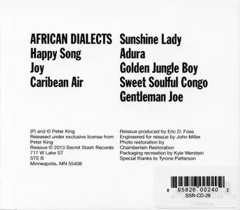 Peter King - African Dialects (1979)